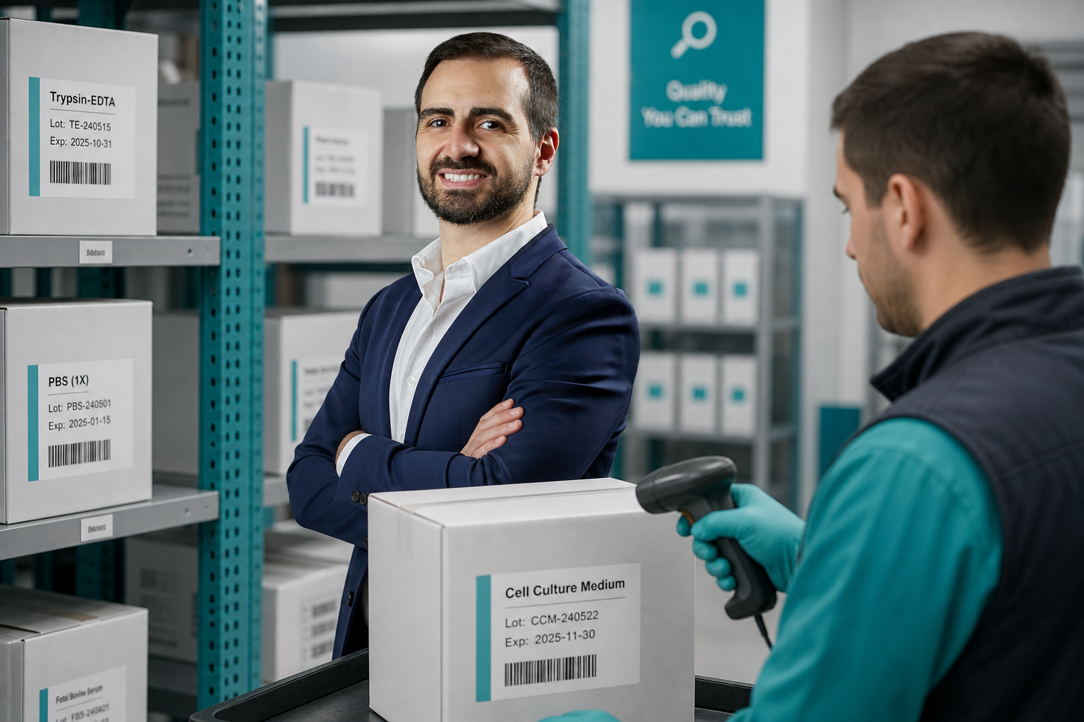 Eric Luciano na operação da Vidralab